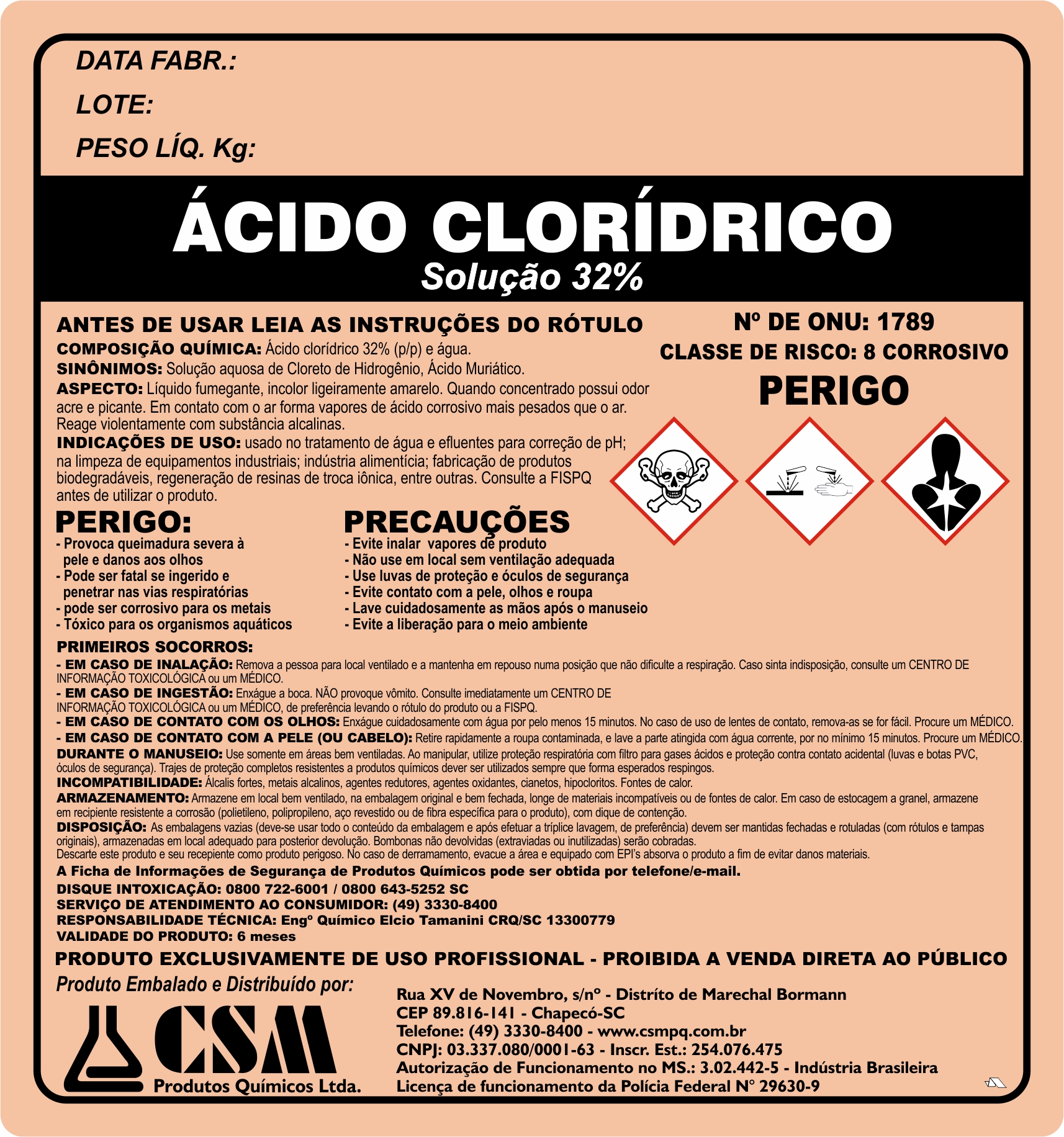 Acido cloridrico